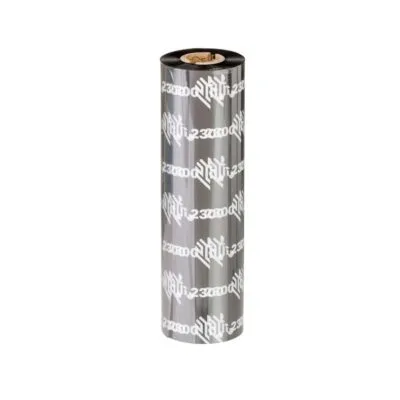Zebra 2300 wax thermal transfer ribbons (02300BK08330)