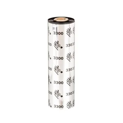Zebra 3300 wax / resin thermal transfer ribbons -core 1.26 - 110 x 74 (03300GS06407)