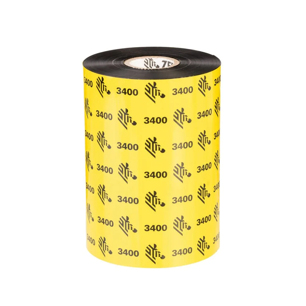 WinWinIs - Zebra 3400 wax / resin thermal transfer ribbons core 2.5 (03400BK04045) Zebra 3400 wax / resin thermal transfer ribbons core 2.5 (03400BK04045)