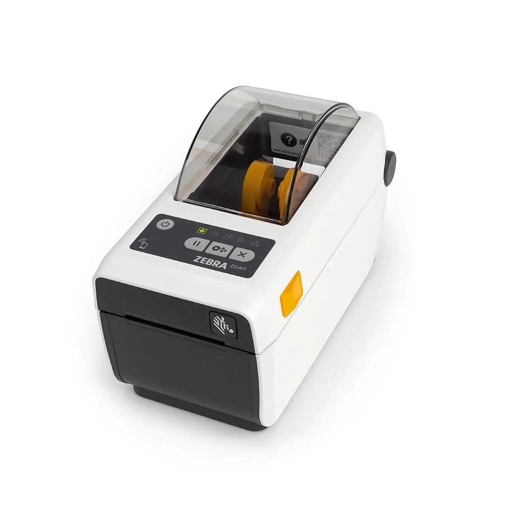 Zebra ZD411 Direct Thermal 2" Print Width Advanced Healthcare Desktop Printer - Image 2