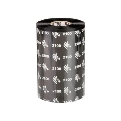 Zebra 2100 wax thermal transfer ribbons-core 2.5 (02100BK06045)